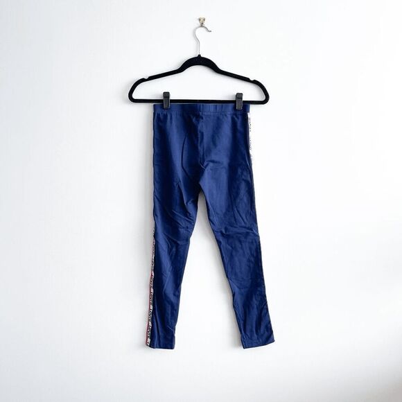 Levi's Kids Girls Logo Side Stripe Stretch Pull-On Legging Blue Size 12-13 - Picture 2 of 10